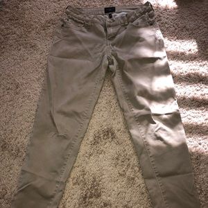 Plain Khaki Jeans